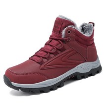 패딩스니커즈 겨울 아버지 패딩부츠 미드 노년 운동화 기모 소프트 밑창 중년남성신발 보온 미끄럼방지 노인 1884975785