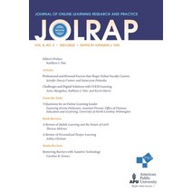 (영문도서) Journal of Online Learning Research and Practice: Volume 8 Number 2 2021/2022 Paperback, Westphalia Press, English, 9781637238202