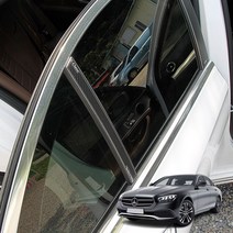 벤츠 E클래스 W213 B C필러 알루미늄 몰딩 용품, W213 B필러C필러6p SET 카본블랙