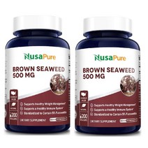 2개 후코이단 500mg 200캡슐 푸코이단 가루, 단품, 단품
