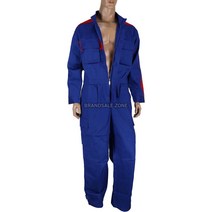 ITRZ435 봄가을와이드점프수트 T/C작업복상하 작업복 일체형정비복 점프슈트-72394EA