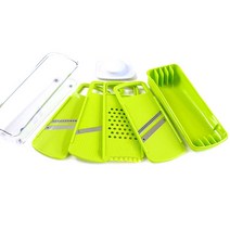 SHULE 다기능 야채 슬라이서 채칼, 1세트, 혼합 색상