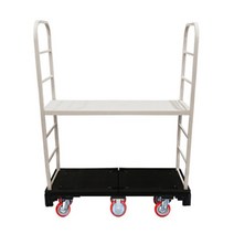 신원산업 쓰기편한 카트랙 고하중 물류운반용 카트랙, 카트렉-바퀴 4개 손잡이 2개, 기본우레탄바퀴