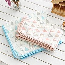 무형광 땅콩 엠보 거즈 캔디 트리 3종-무형광 무표백 무포르말린 목욕타올 속싸개 기저귀 신생아 기저귀 컷트지, 민트