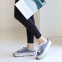 로딘스타 여성 통굽 키높이 앞막힌 겨울 털 스니커즈 슬리퍼 뮬 블로퍼 시코브