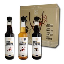 홍영의 간장 설 명절선물세트 붉은대게어간장 500ml + 대게 백간장 500ml + 버섯맛간장 500ml, 1세트