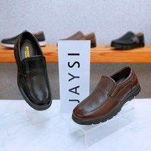 제이시 소가죽 발편한 남자컴포트화 단화 4cm M013