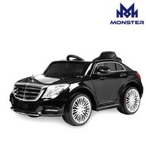 [몬스터 토이즈] Monster Benz S600 유아전동차 아기자동차, 블랙