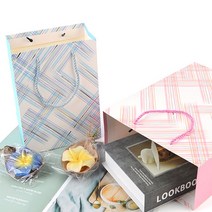 손잡이종이봉투 손잡이쇼핑 종이가방 종이쇼핑백제작, 색상/사이즈, 대 - 퍼플