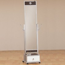 다이젠 궁 서랍행거식 전신거울, 색상:서랍-웬지