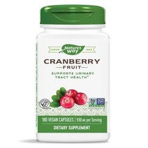 네이쳐스웨이 크랜베리 프루트 465mg 베지테리안 캡슐, 180개입, 3개