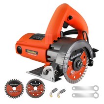 파이프 절단기 커팅기 valuemax 1250w 전기 원형 톱 커터 전동 공구 석재 세라믹 대리석 벽돌 타일 2 톱날, v126030as, 유럽 ​​연합