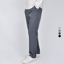 가이스토리 남성용 본딩 와이드 세토스 기모 밴딩 슬랙스