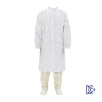 내산보호복 유진 CP-내산코트 (ESD 타입 방진 제전원단) 반도체 크린룸용, XL