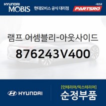 사이드미러(빽미러) 램프 등 우측 (876243V400) 그랜저HG 아슬란 그랜저 하이브리드 현대모비스 부품 공식대리점