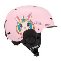 스키 헬멧 충격 방지 안전 헬멧 성인 어린이 스노우 보드 스포츠 헬멧, 4 Rainbow horse_S 51~54CM