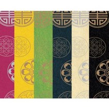 문양한지-단청/620064/636x939mm/떡살/5매이상 택배 발송가능, 4.노랑금분