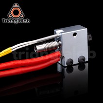 고온 3D 인쇄 업그레이드 키트 화산 hotend A2 강 노즐 peek PEI 탄소 섬유 용, 04 1.0MM 12V