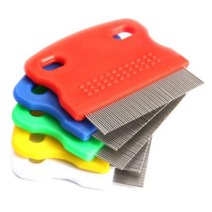 강아지 눈꼽 제거 참빗 브러시 2개 셀프미용 애견빗 비숑 민감피부 푸들