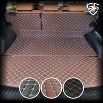폭스바겐 ID4 아이디4 트렁크매트 차박매트 카 전기차 EV 매트리스 SUV 분리형 바닥, 2열 등받이+트렁크바닥매트, 블랙