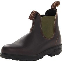 Blundstone 오리지널 500 시리즈 스타우트 브라운/올리브 AU 6/7 M US 남성용 9 여성 Stout Brown/Olive