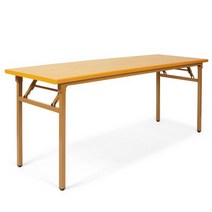 가구뱅크(주문제작) 포밍 절탁자 접이식 사무실 사무용 회의테이블 W1800, 체리 W1800×D600