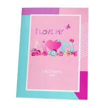 GHSHOP 3D 어머니의 날 카드 인사말 카드 봉투 장식과 3D 카드 카드 팝업 카드 새해 파티 겨울을위한 3D, 종이, 다색