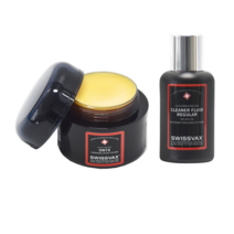 스위스벡스 오닉스 카나우바 30%함유 고체 왁스 50ml & 클리너 플루이드 레귤러 100ml 콤보