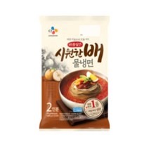 CJ 초간단 매콤달큰시원한배물냉면1940g(2인) 식사대용 청소년 아이들 여름별미 자취 혼밥 손님 생파, 13개