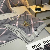 쿨링 여름 쿨링 에어컨 여름 얇은 이불 여름 세탁 4종 세트 극세사이불 시어서커이불 침대보 세사여름이불 차렵이불 순면여름이불