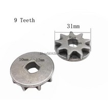 기어 스프로킷 드라이브 교체 8 인치 8x10x31mm 9 톱니 별표 전기 체인 톱 톱 1 개, 한개옵션0