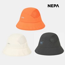 [네파] NC송파점 공용 저데니아 원단 적용하여 가볍고 메쉬 원단을 부분 적용하여 통기성이 우수한 N.T.C 메쉬버킷햇 등산모자 7JC7437 SPH, 000, 오랜지(F05)