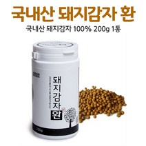 국내산 돼지감자환 뚱단지 뚱딴지 국산, 1통, 200g