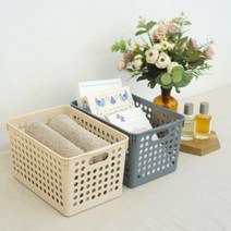 OME064294 네트망 라탄그레이 엠비코센스바스켓1호 볼가 계육 감자, 1