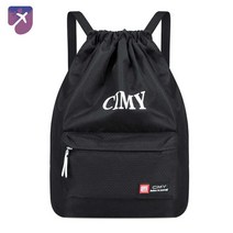 헬스수영등산 백팩 다용도, CIMY 건습 분리 농구공 블랙 장착 가능