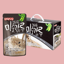 삼육두유 우유 효능 검은콩 미숫가루 두유 15팩 190ml, 삼육두유 검은콩 미숫가루 두유 15팩 190ml