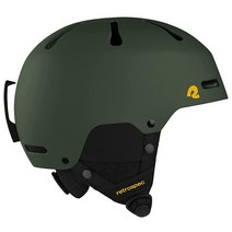 스키 스노우보드 헬멧 성인 ABS Shell 보호폼 환기구, Matte Forest
