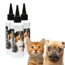 강아지 고양이 결막염 눈병 인공눈물 눈세정제 안구세정제 아이클리너 120ml, L
