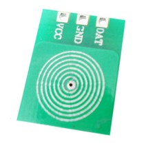 GHSHOP 터치 센서 모듈 LED 라이트 터치용 정전 용량 터치 스위치 모듈, 15.4x11mm, 녹색, 설명, 1개