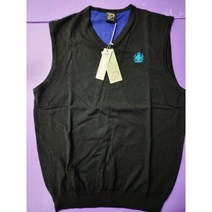 이안폴터 니트 조끼 메리노울 베스트 블랙 골프웨어