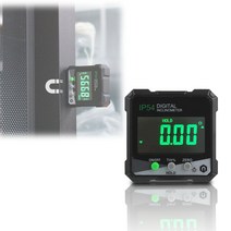 디지털수평계 전자각도기 미니수평계 각도측정기 각도측정 평면도측정 디지털경사계 디지털각도계 기울기측정기 수평측정 디지털각도기 경사측정기 전자수준기 (JW유통), 1개