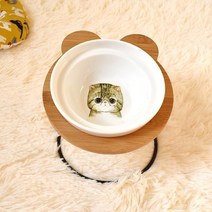대형견밥그릇거치대 도도해 비비펫 고양이 강아지 반려동물 밥그릇 물그릇 리키매트 235, S, 사진으로