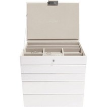 스태커스 주얼리 보관함 클래식 화이트 5단 액세서리 보석함 Stackers