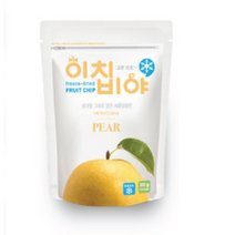 이치비야 동결건조 과일칩, 배 x 4개, 4개