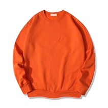 일루소 남여공용 기모 솔리드 무지 맨투맨