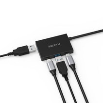 USB허브 C타입 4포트 10기가 3.2 GEN2 여러개 PC 노트북 확장 연결 NEXT-3422U3-10G