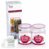 스테이홈몰 키친락 KITCHEN LOCK 보관용기 2P SET K0002 todtoddjfk3815