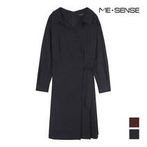 미센스 사선단추 원피스_MB09OPM105A