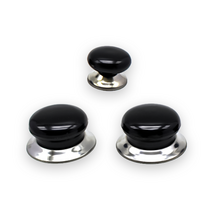 블랙 냄비 꼭지 플라스틱 손잡이 (3개입), 1개
