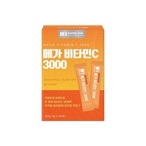 슈퍼쎈 메가 비타민c 3000 비타민씨 분말 100포 메가도스 고함량 고용량